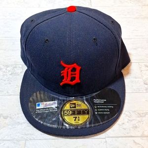 New Era Detroit Tigers Baseball hat - Aythentic -  Size 7 5/8